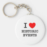 Amo acontecimientos históricos llavero personalizado