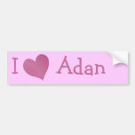 Amo Adan Pegatina De Parachoque