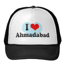 Amo Ahmadabad, la India Gorra