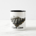 Amo ajedrez tazas