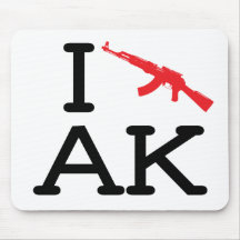 Amo AK - AK47 - Mousepad Alfombrilla De Raton