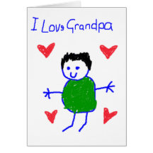 Amo al abuelo tarjeta