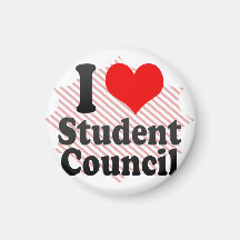 Amo al consejo de estudiantes iman para frigorífico