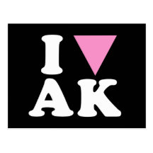 AMO AL GAY AK - BLANCO - .PNG TARJETAS POSTALES
