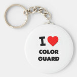 Amo al guardia de honor llaveros personalizados