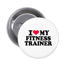 Amo al instructor de la aptitud pin