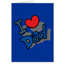 Amo al papá - tarjeton