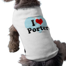 Amo al portero camiseta de perro