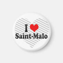 Amo al Santo-Malo, Francia Iman Para Frigorífico