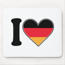 Amo Alemania Alfombrilla De Raton
