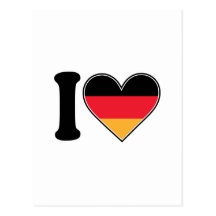 Amo Alemania Postales