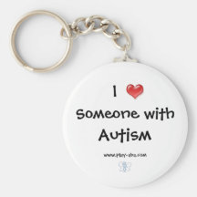 Amo alguien con el llavero del autismo