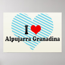 Amo Alpujarra Granadina, España Poster