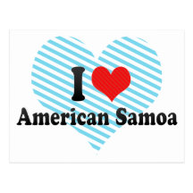 Amo American Samoa Postales