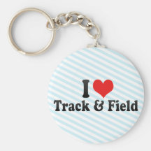 Amo atletismo llaveros