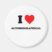 Amo autobiográfico imanes de nevera