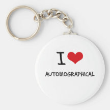 Amo autobiográfico llaveros personalizados
