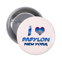 Amo Babilonia, Nueva York Pins