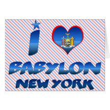 Amo Babilonia, Nueva York Tarjetón