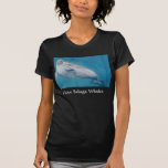 Amo ballenas de la beluga camisetas