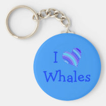 Amo ballenas llaveros