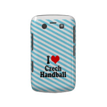 Amo balonmano checo blackberry bold cárcasa