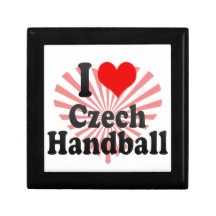 Amo balonmano checo cajas de joyas