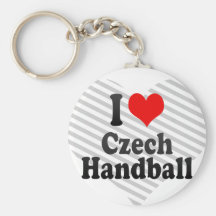 Amo balonmano checo llavero personalizado