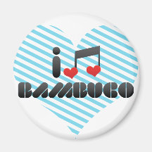 Amo Bambuco Imán De Frigorifico