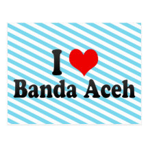 Amo Banda Aceh, Indonesia Postales