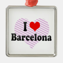 Amo Barcelona, España Adorno Para Reyes