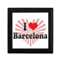 Amo Barcelona, España Caja De Recuerdo