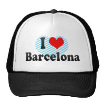 Amo Barcelona, España Gorra