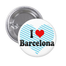Amo Barcelona, España Pin