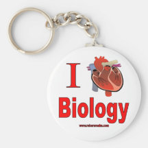 Amo biología llavero
