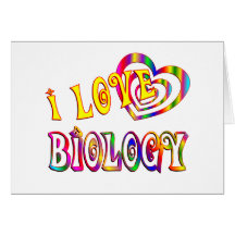 Amo biología tarjetón