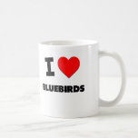 Amo Bluebirds Taza De Café