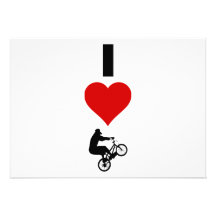 Amo BMX (vertical) Comunicado Personalizado