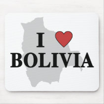 Amo Bolivia Alfombrilla De Ratones
