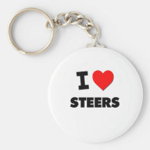 Amo bueyes llaveros personalizados