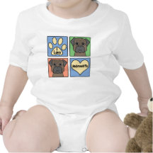 Amo Bullmastiffs Camiseta