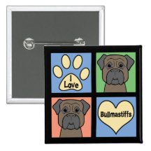 Amo Bullmastiffs Pins
