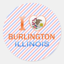 Amo Burlington, IL Etiquetas