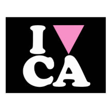 AMO CA GAY - BLANCO - .PNG TARJETA POSTAL