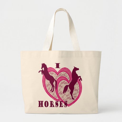 Amo caballos bolsas