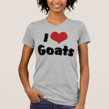 Amo cabras camisetas