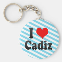 Amo Cádiz, España Llaveros Personalizados