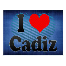 Amo Cádiz, España Postal