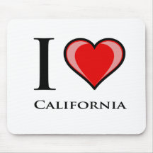 Amo California Alfombrilla De Raton