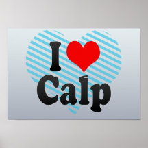 Amo Calp, España Poster